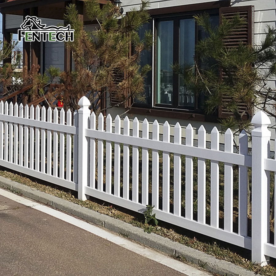 Traditional Cheap Vinyl/Pvc/Plastic Picket Fence Gate For Garden Factory