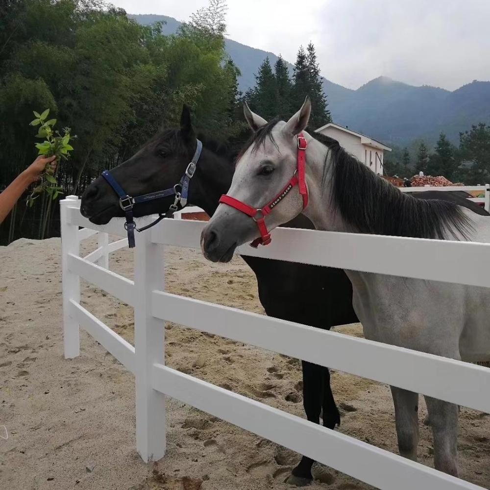 UV Resistant 3 Rail plastic vinyl PVC fence horse,Cheap White Plastic Vinyl PVC Horse Fence