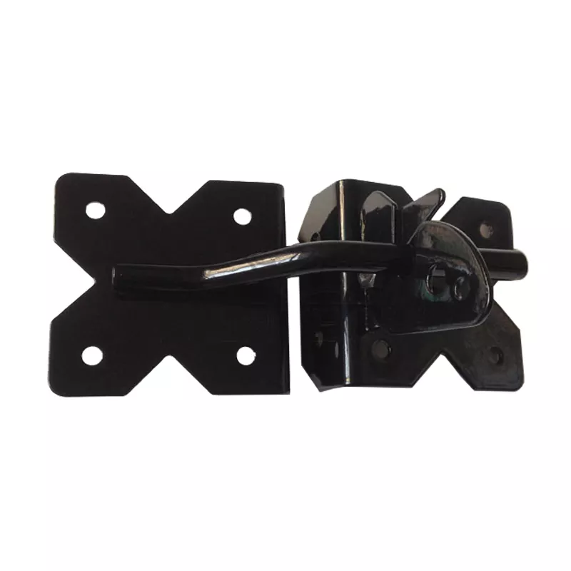 heavy duty self closing two sided iron gate metal farm vinyl fence panels garden latch hardware lock