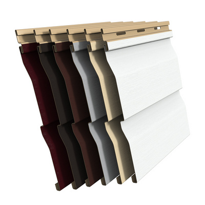 Factory Outlet Cheap colorful overstock vinyl siding prices pvc