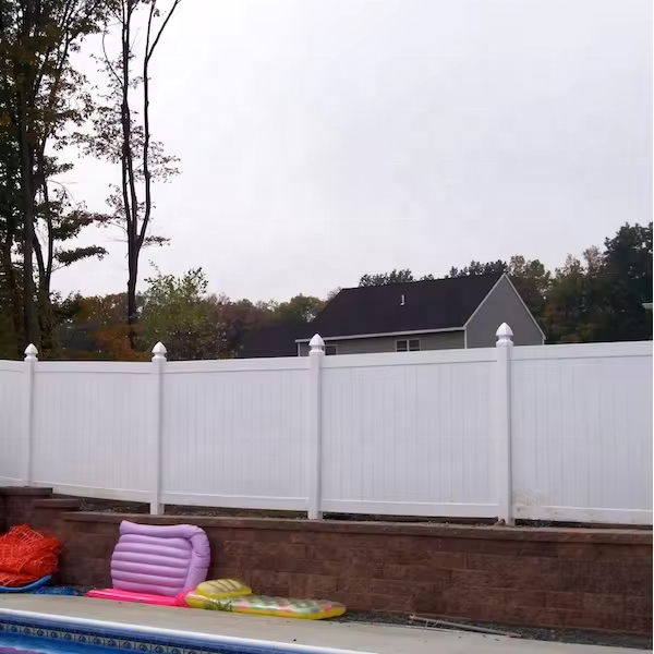 Fentech White Outdoor Garden Buildings, Supply Attractive Price Eco Friendly Used Vinyl Fences For Sale Privacy Fences Panels/