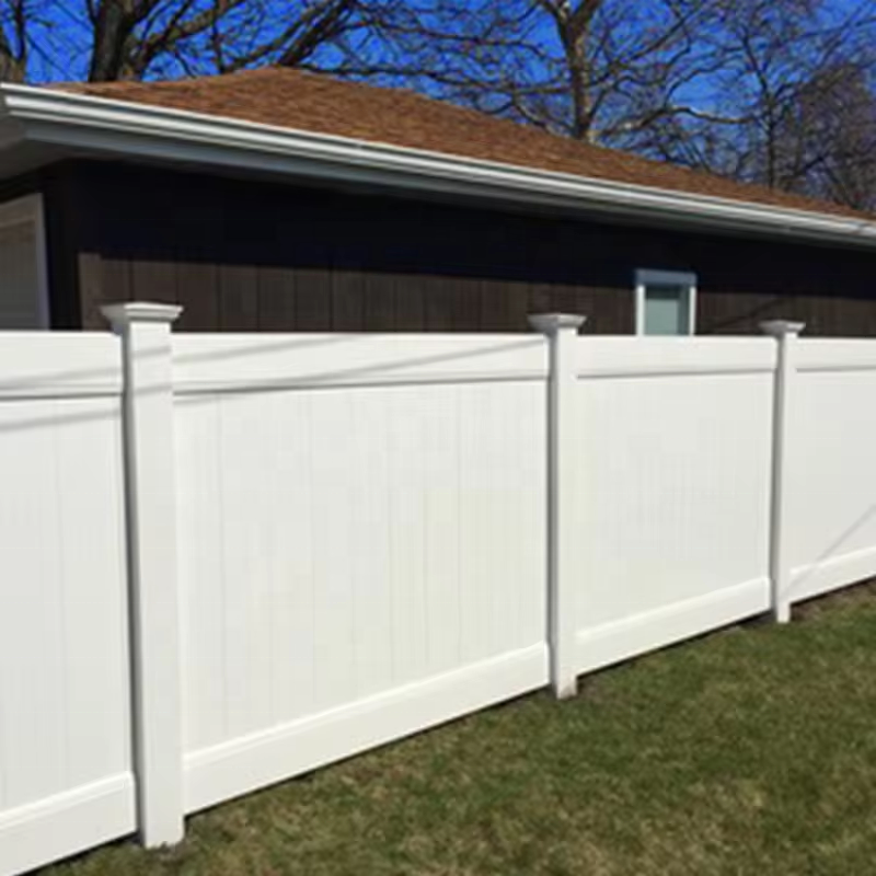 Fentech White Outdoor Garden Buildings, Supply Attractive Price Eco Friendly Used Vinyl Fences For Sale Privacy Fences Panels/