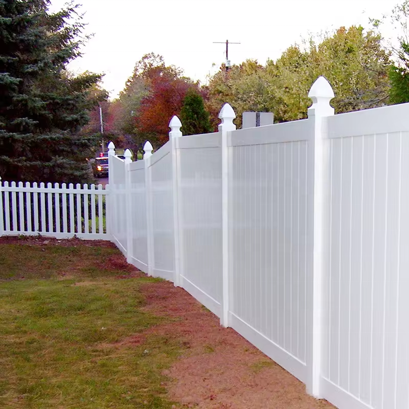 Fentech White Outdoor Garden Buildings, Supply Attractive Price Eco Friendly Used Vinyl Fences For Sale Privacy Fences Panels/