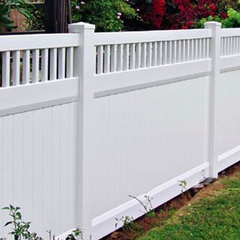 ECO Friendly Fence Grill Design Pictures 6ft.H x 8ft.W PVC/Vinyl  Privacy Fencing Wholesale Decorative Fencing Panels