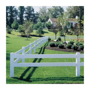 Fentech Concrete Post And Rail Fence,Pvc Fencing Post And Rail,Rural Fencing