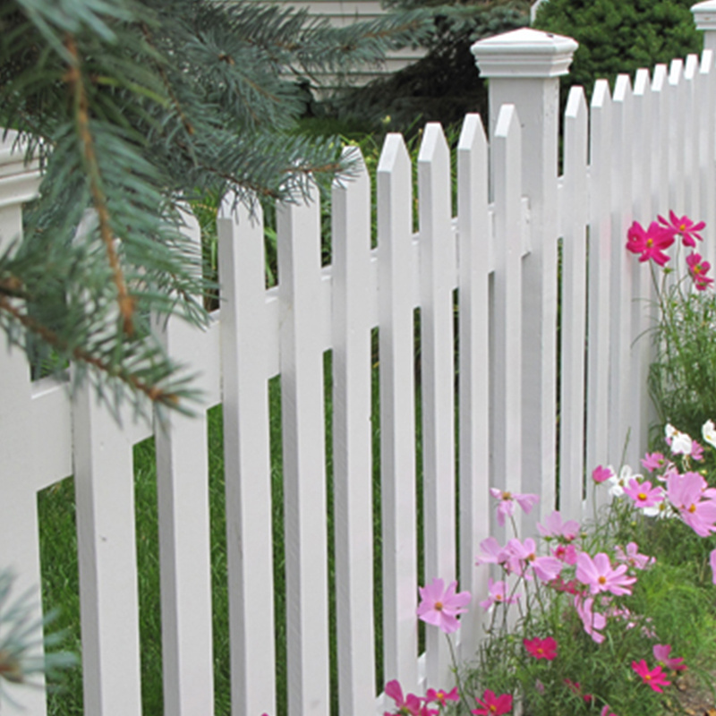 kids white vinyl garden picket fence gate design