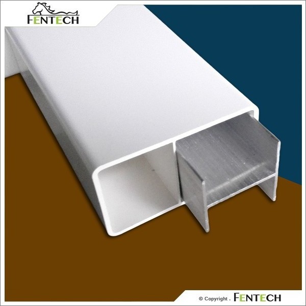 Fentech white composite fence pickets, picket fence