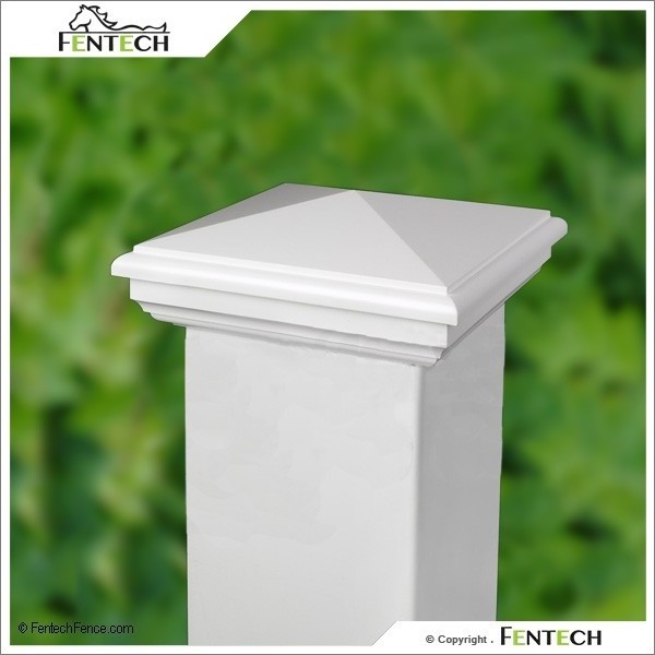 Fentech white composite fence pickets, picket fence