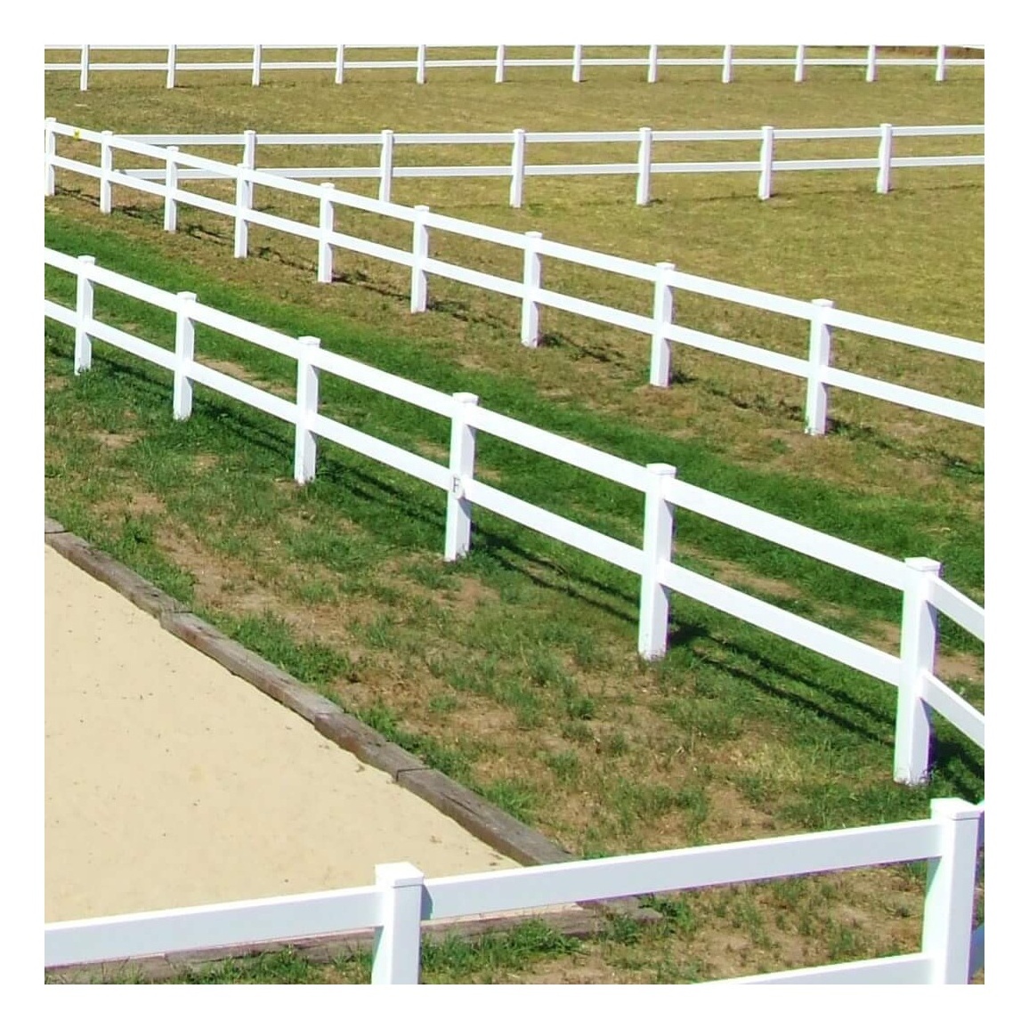 Fentech Concrete Post And Rail Fence,Pvc Fencing Post And Rail,Rural Fencing