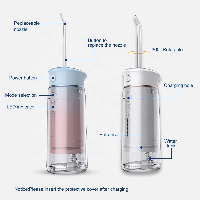 oral irrigator dental Custom Best Small Usb Cordless Travel Mini Waterflosser Pik Portable Electric Teeth Cleaning Water Flosse