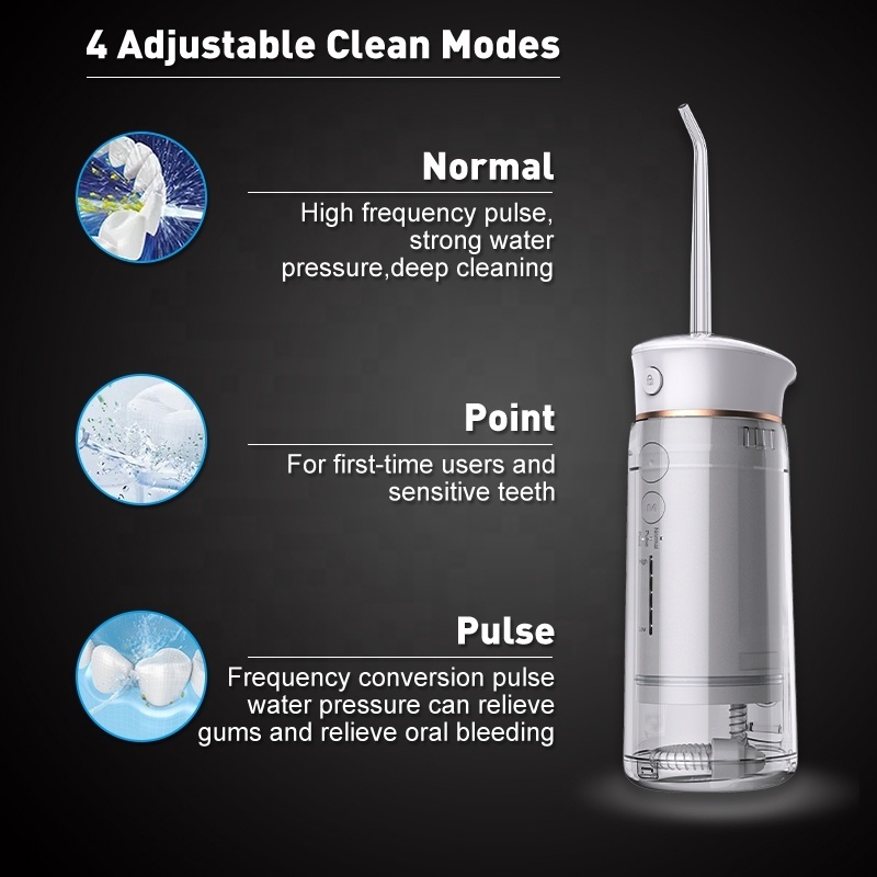 oral mini irrigator 140psi OEM/ODM dry holder pps manual oral dental irrigator with dental spa faucet oral water irrigator jet