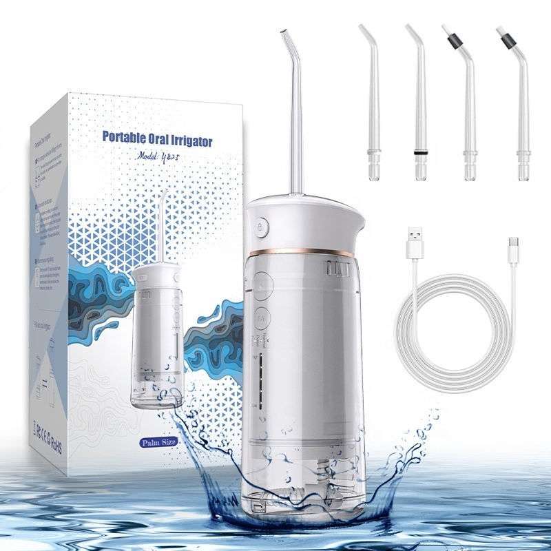 oral mini irrigator 140psi OEM/ODM dry holder pps manual oral dental irrigator with dental spa faucet oral water irrigator jet