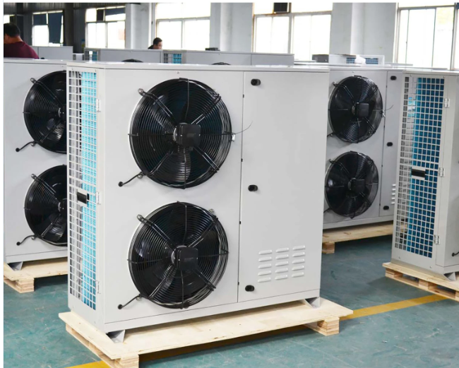 Condenser and evaporator for condensing unit cooler compressor cold room for sales