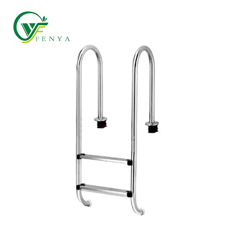 Factory Wholesale Price Swimming Pool Equipment 304 or 316 Stainless Steel 2-5 Steps Pool Ladders