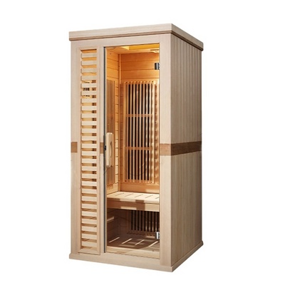 Factory Wholesale Finland White/ Hemlock/ Red Cedar Wood Sauna Infrared