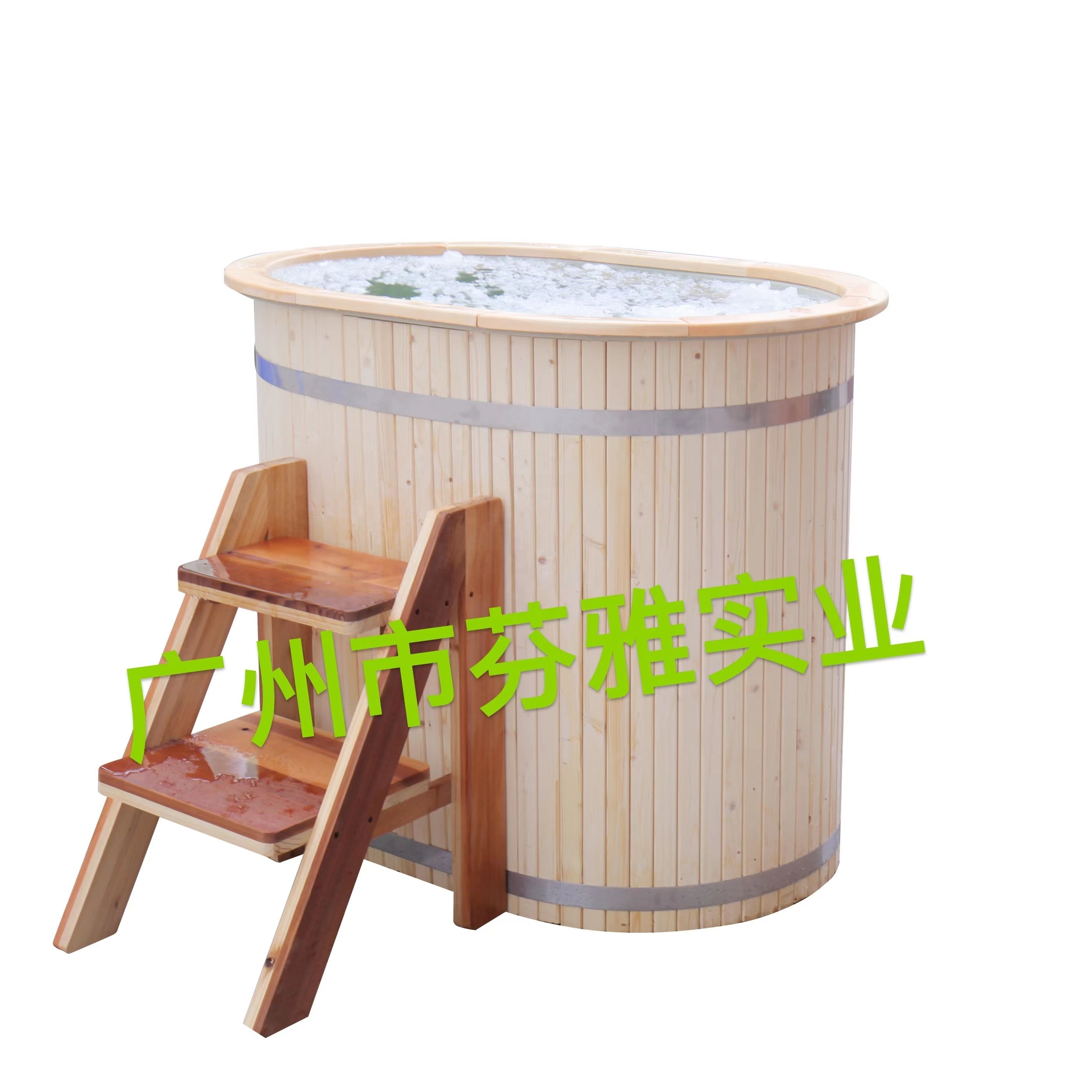 Sauna Wooden Bucket Spa outdoor Ice Bath Tub Sauna Cold Plunge Barrels