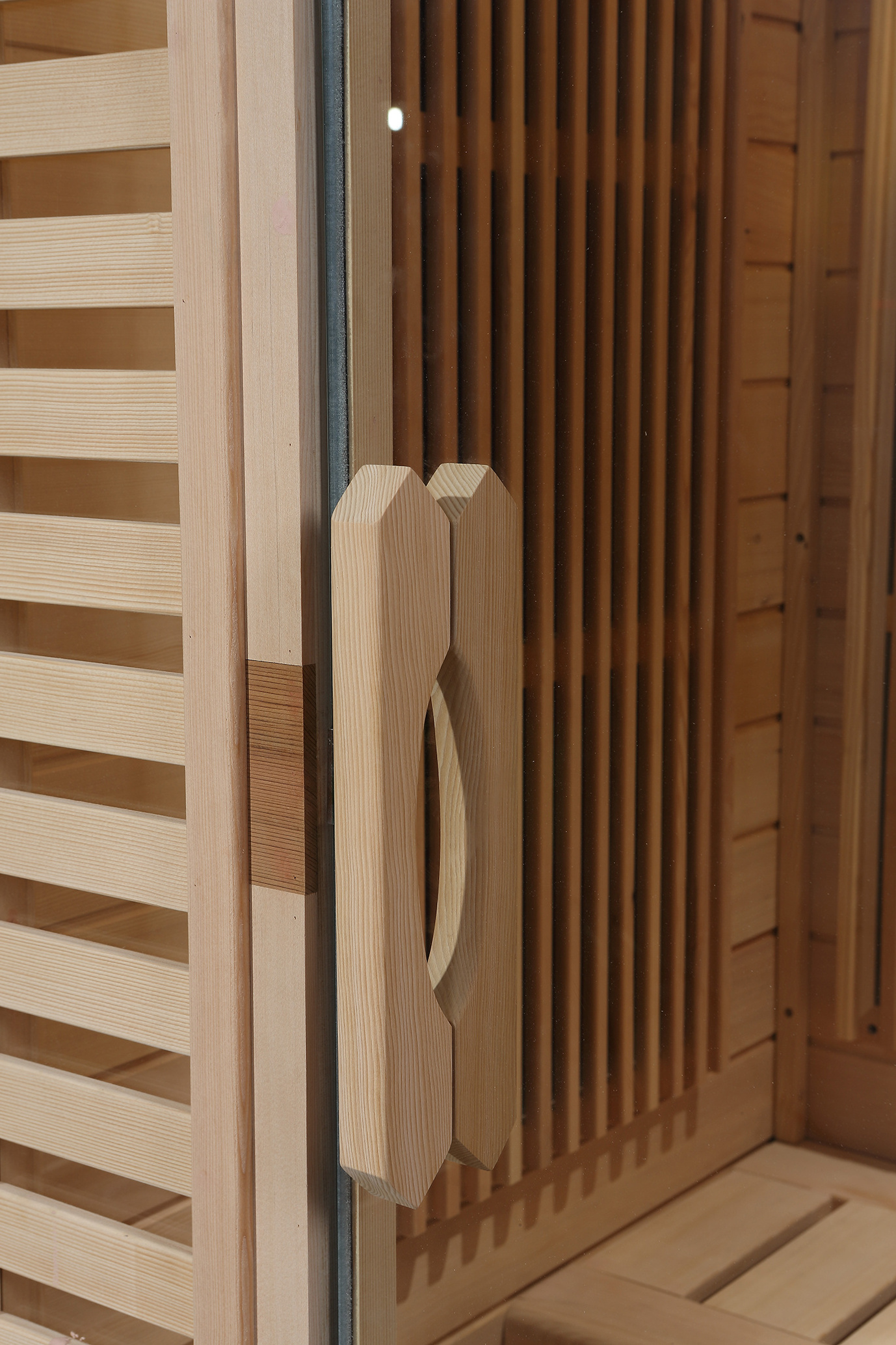 Factory Wholesale Finland White/ Hemlock/ Red Cedar Wood Sauna Infrared