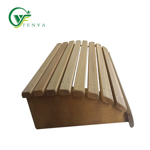 Factory Direct Sales Sauna Equpiment/ Sauna Headrest Wood Pillow