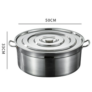 Home Kitchen Stainless Steel Large Stock Pot/Big Stock Pot With Lid