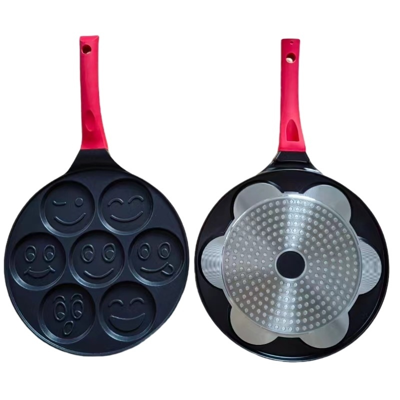 Factory New Circular Non-Stick Cooking Pan Modern Design Grill and Cake Pan for Frying and Wholesale