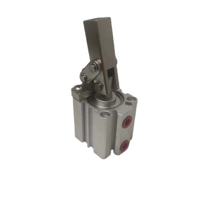 High Rigidity KGG-PG/GY Pneumatic common piping type lever cylinder Aluminium Alloy High-Power Swing Clamp