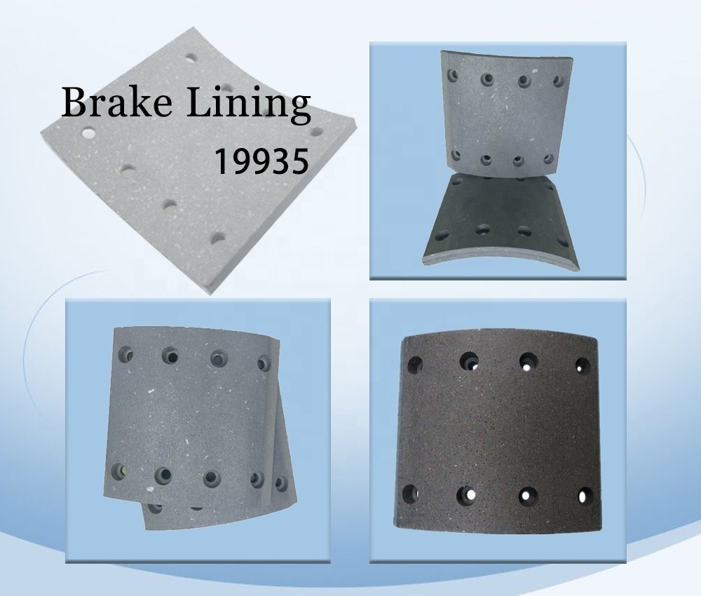 Wholesale prices trailer truck brake lining 4515 4707 4709 4551 19934 19935 brake shoes lining kits