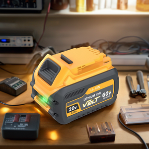 Fast delivery DCB606 DCB612 20V 60V 9.0Ah Lithium-ion Max Flexvolt Battery with LED Indicator for Dewalt Power tool Drill DCB609