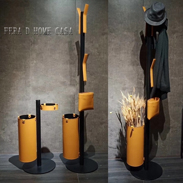 italian luxury coat rack modern living room clothes stand and hat rack for umbrella and coats