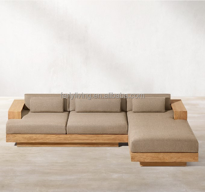 Luxury Modern Furniture Garden Lounge Suite Sofa Set Outdoor Furniture Outdoor Modular Teak Furniture