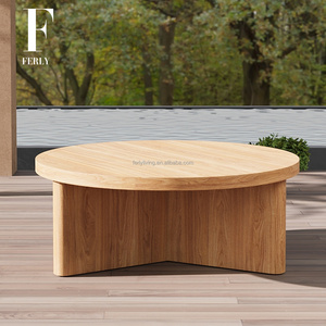 FERLY Customized Luxury Teak Outdoor  Pool Furniture Side Coffee Table Garden Furniture Outdoor Set