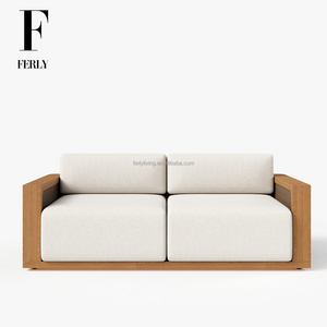 FERLY Hot Selling Modern Outdoor Furniture Luxury Loveseat Sofa Bed White Sectional Sofa Home And Garden Furniture Poland