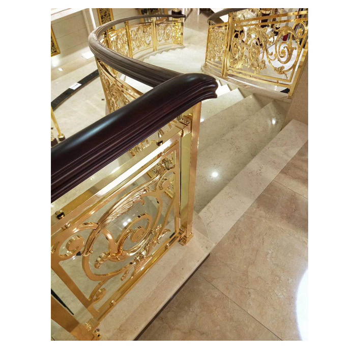 Customized style high quality stainless steel balustrades & handrails stair railings