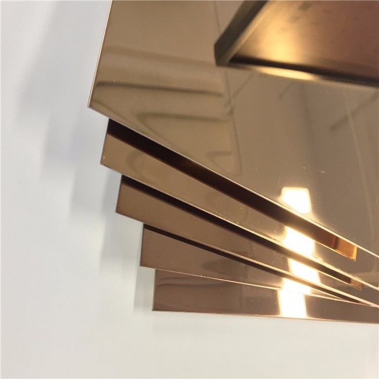 Grade 201 304 Plate Sheet Panel for Project Gold Mirror Stainless Steel Decoration ASTM Aisi 304 Stainless Steel 430 Rolls Wall