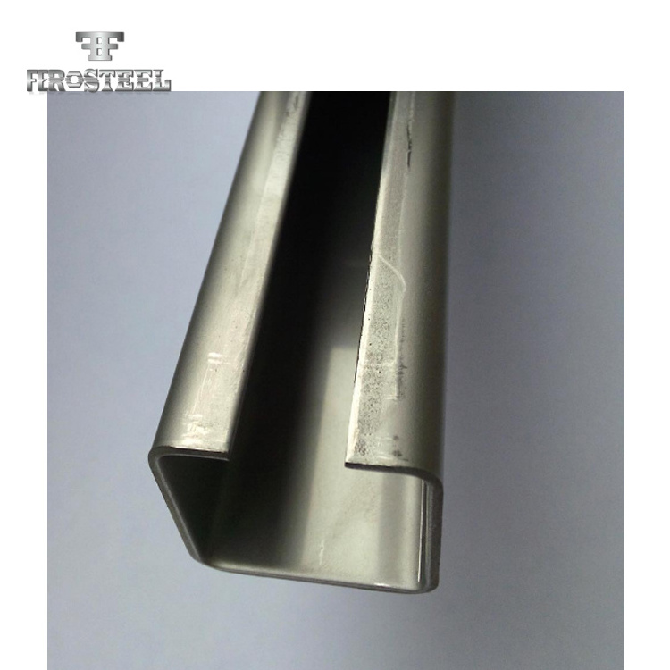 304 316 color stainless steel u channel