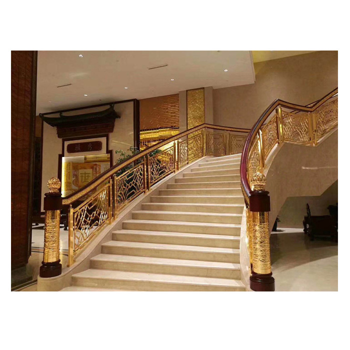 Customized style high quality stainless steel balustrades & handrails stair railings