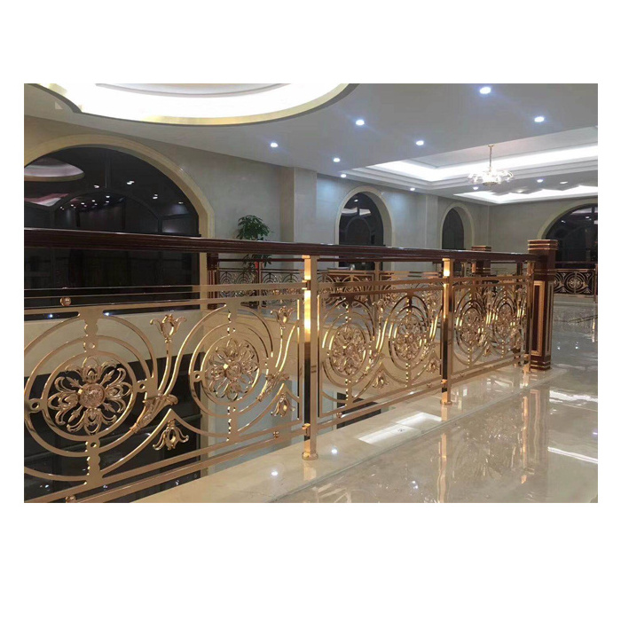 Customized style high quality stainless steel balustrades & handrails stair railings