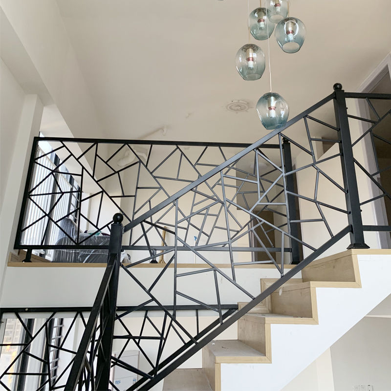 Modern stainless steel glass railing for stairs/ stainless steel stair handrail manufacturer