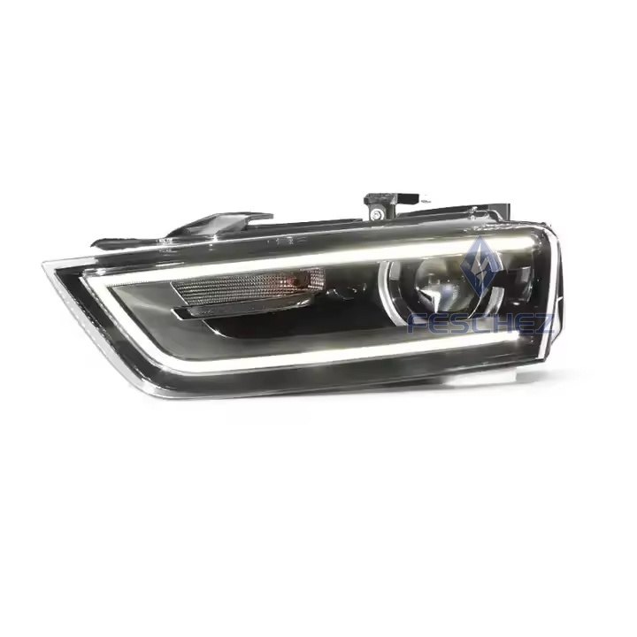 HIGH QUALITY HEAD LAMP FOR AUDI Q3 2013-2016 DRL TURN SIGNAL HIGH BEAM LOW BEAM ANGEL EYE HEADLIGHT