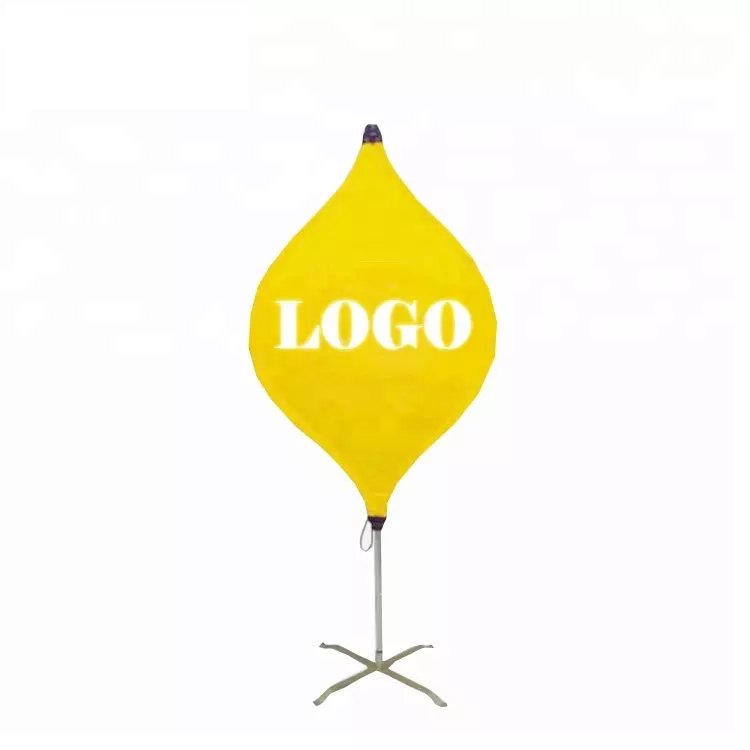 Unique attractive pop up banner outdoor advertising LED lantern flags customized spinning banners