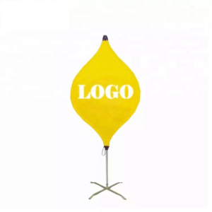 Unique attractive pop up banner outdoor advertising LED lantern flags customized spinning banners