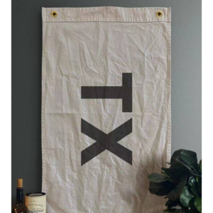 Blank canvas cotton fabric wall hanging decoration banner custom printing canvas flag banner with grommets