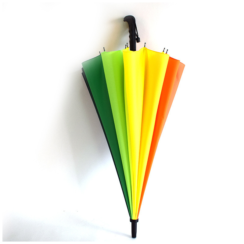 2021 hot sale promotion fashion accept customized LOGO rainbow umbrella