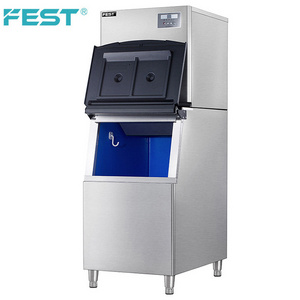 FEST wholesale food shop ice cube maker 500kg one day ice block making machine