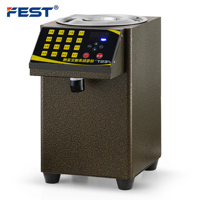 FEST 8L Fructose Dispenser Machine Juice Bubble Tea Milk dispensing automatic syrup sugar automatic coffee dispenser for milk tea