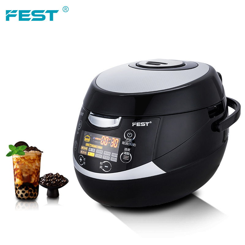 Bubble Tea Shop kitchen pots sets cooking  5l for tapioca/jelly/pudding/sago/taro/beans bubble smart cooker boba smart cooker