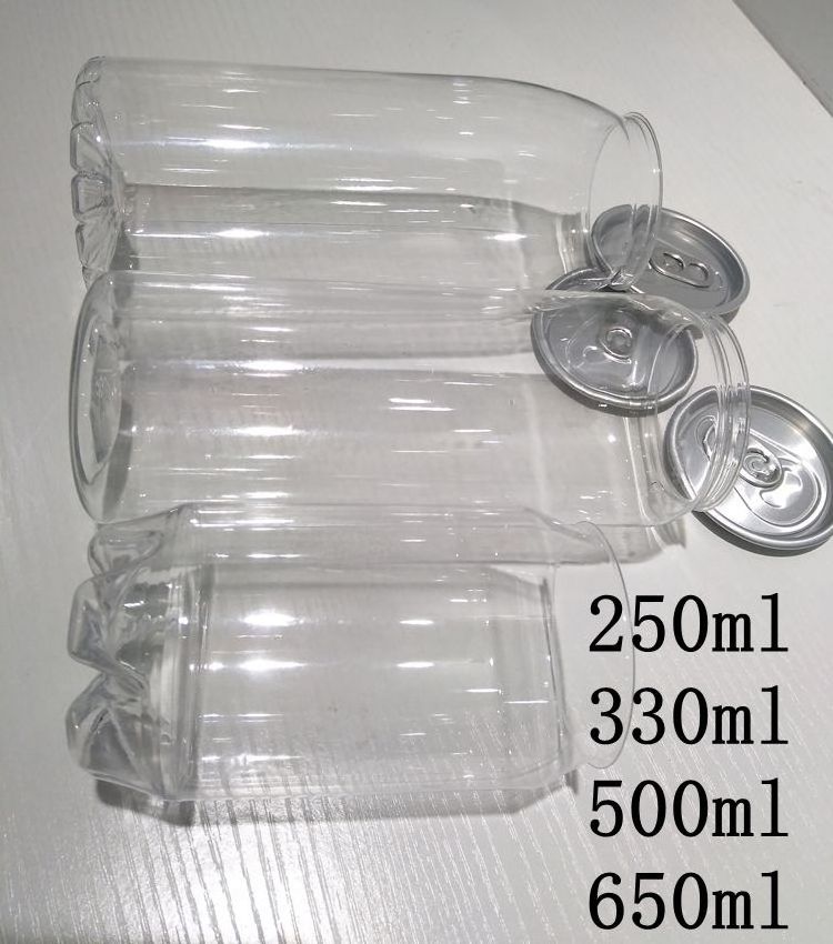 FEST soda can clear plastic bottle for drinks pet bottles 250ml 330ml 500ml 650ml for food and drink