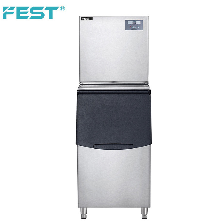 FEST wholesale food shop ice cube maker 500kg one day ice block making machine