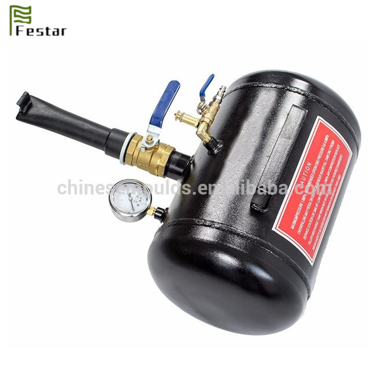 Automobile china hot sale 5 Gallon Tire bead blaster/Air tank/tire bead seater for car