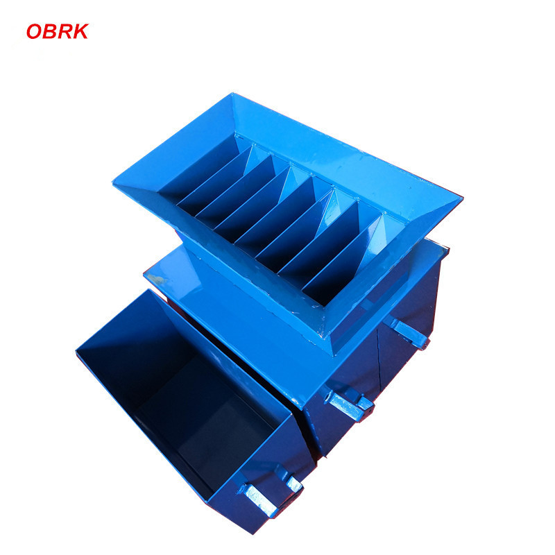 soil riffle box, riffle divider Aggregate Sample Splitter Riffle Boxe