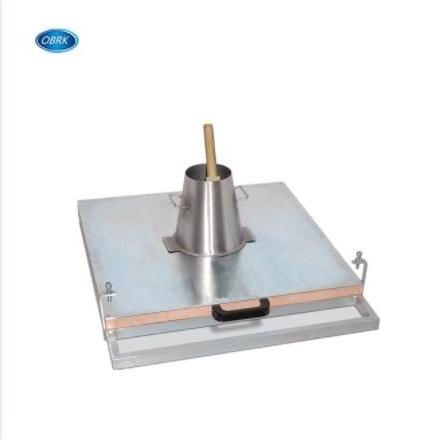 factory sale Stainless steel concrete slump cone set with digital altimeter concrete slump flow table for lab equipment prices test equipment